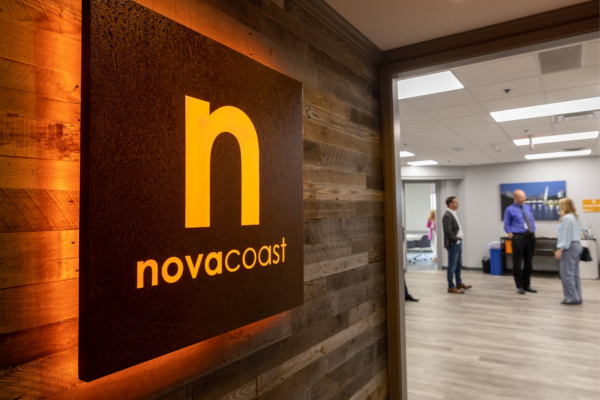 The novacoast logo.