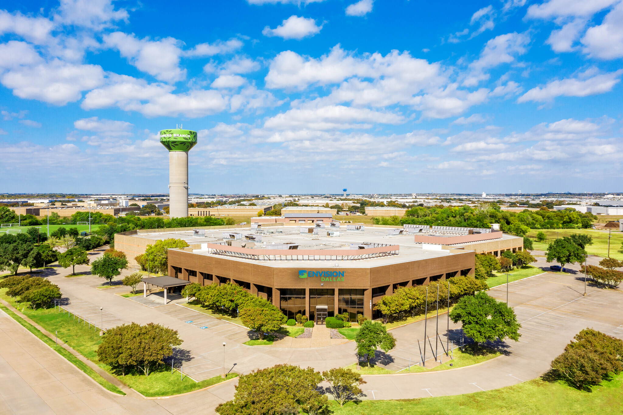 Envision Dallas building rendering in Farmers Branch