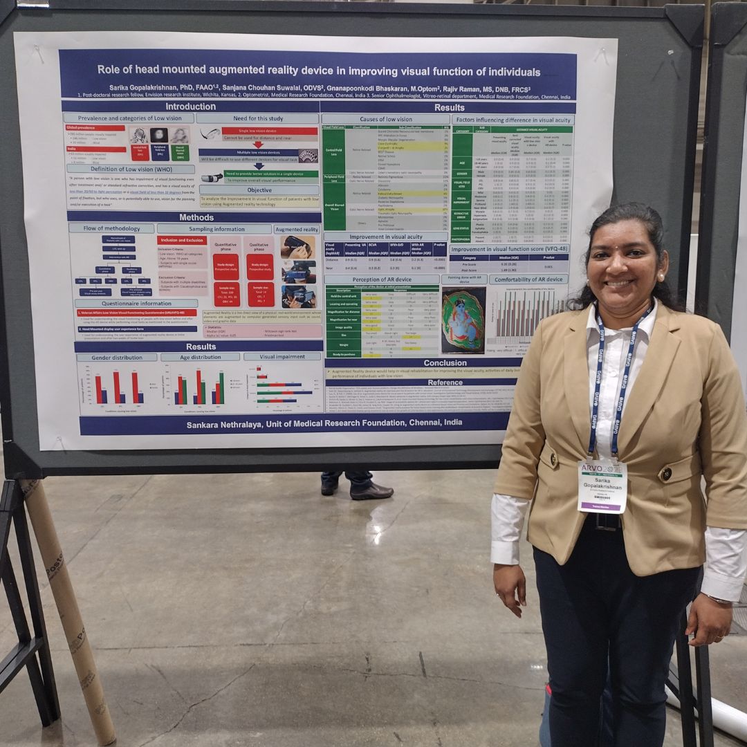 Envision Research Institute Fellow Presents at World-Renowned Vision ...