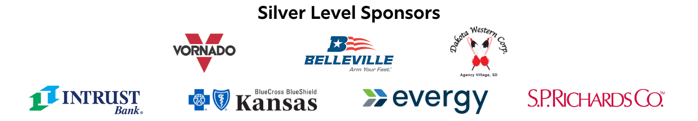 silver level sponsor logos.